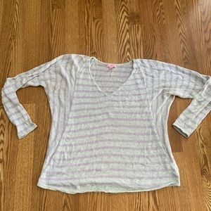 Lilly Pulitzer sweater stripes medium